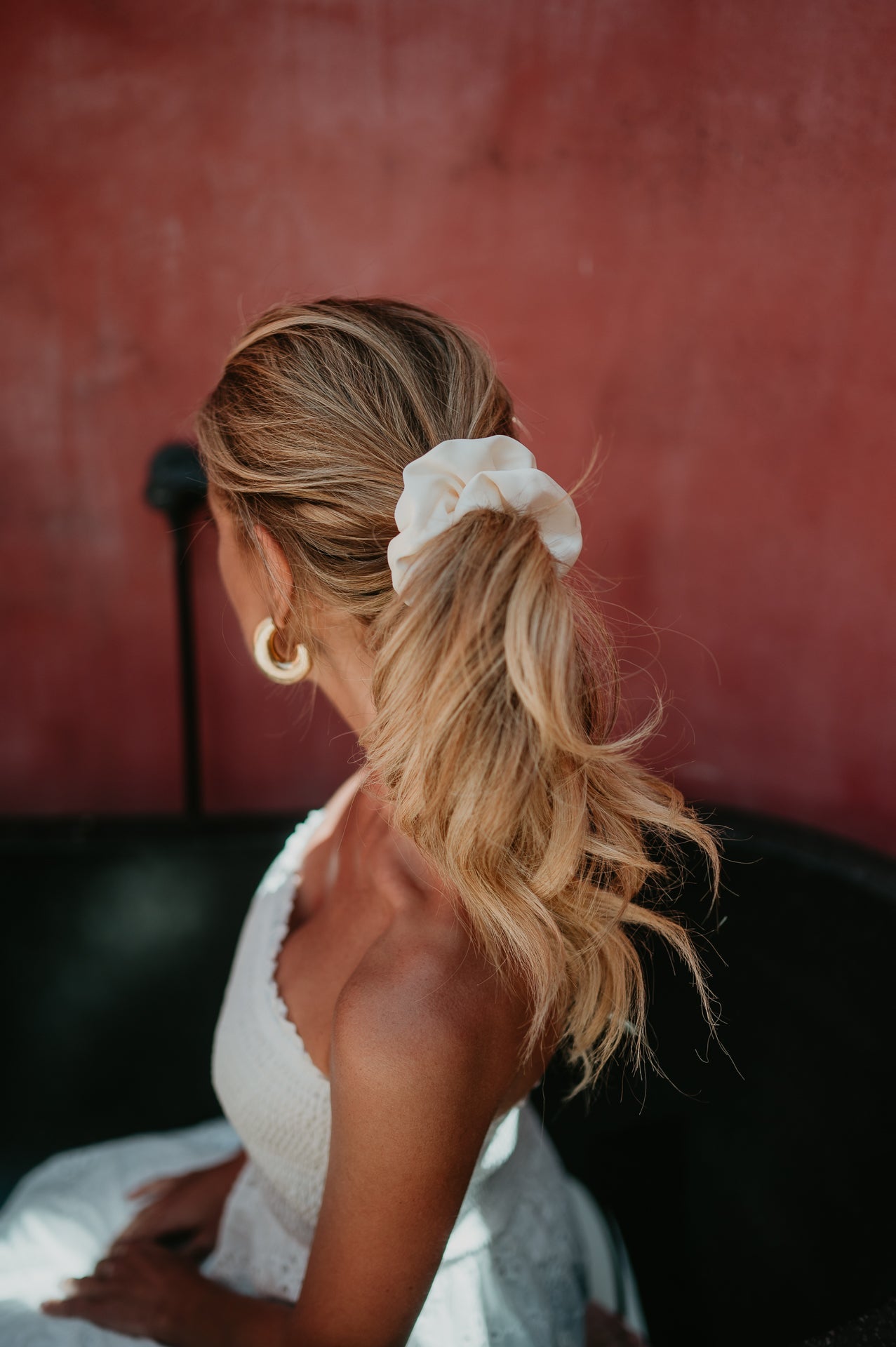 Gemere scrunchie I Ecru - Wild Souls by JV® - Scrunchies