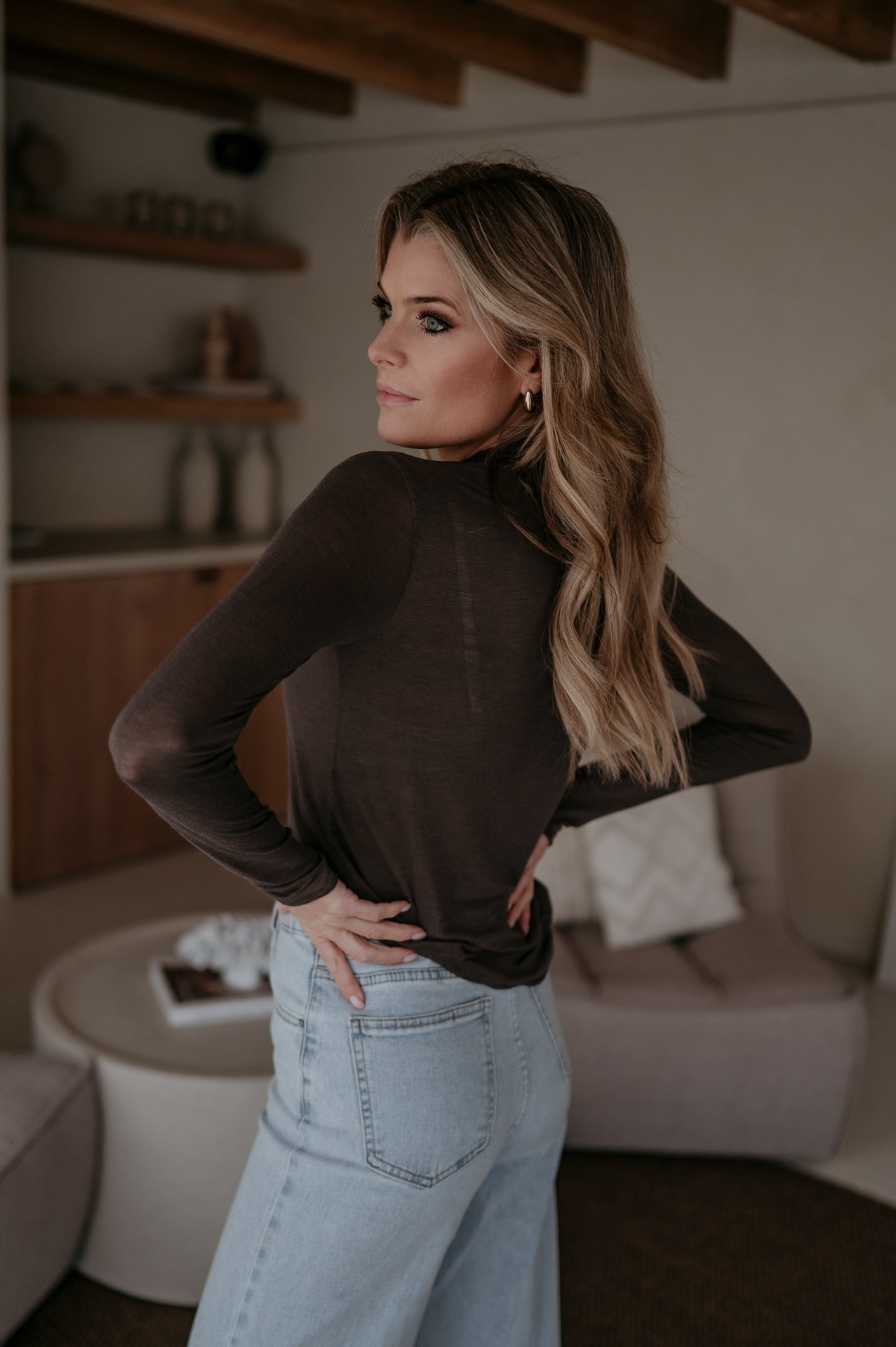 Genaro top I Chocolate Brown - Wild Souls by JV® - 