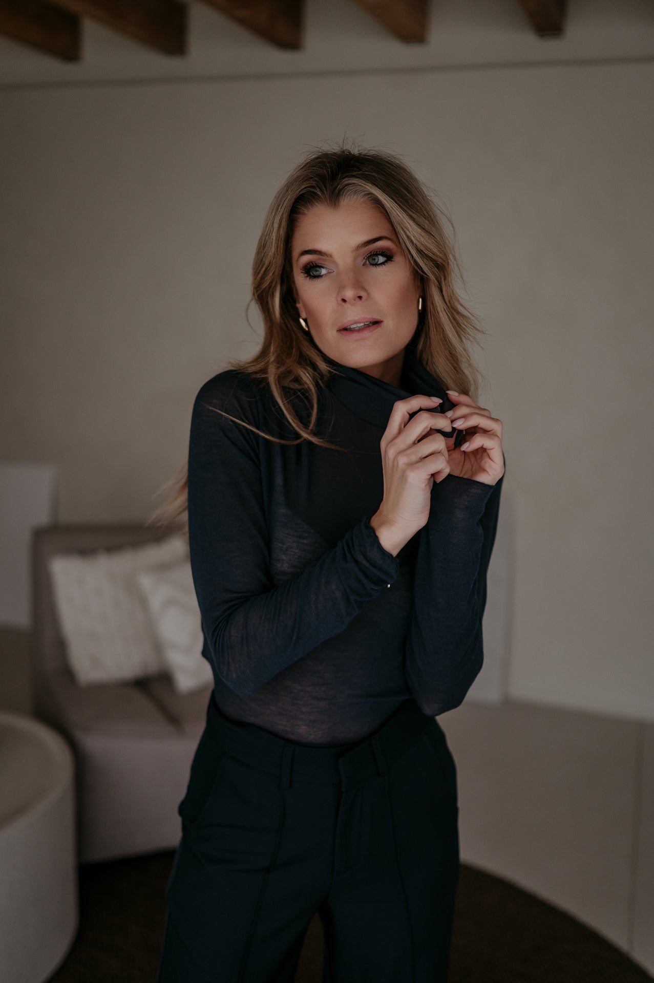 Genaro top I Navy Blue - Wild Souls by JV® - 