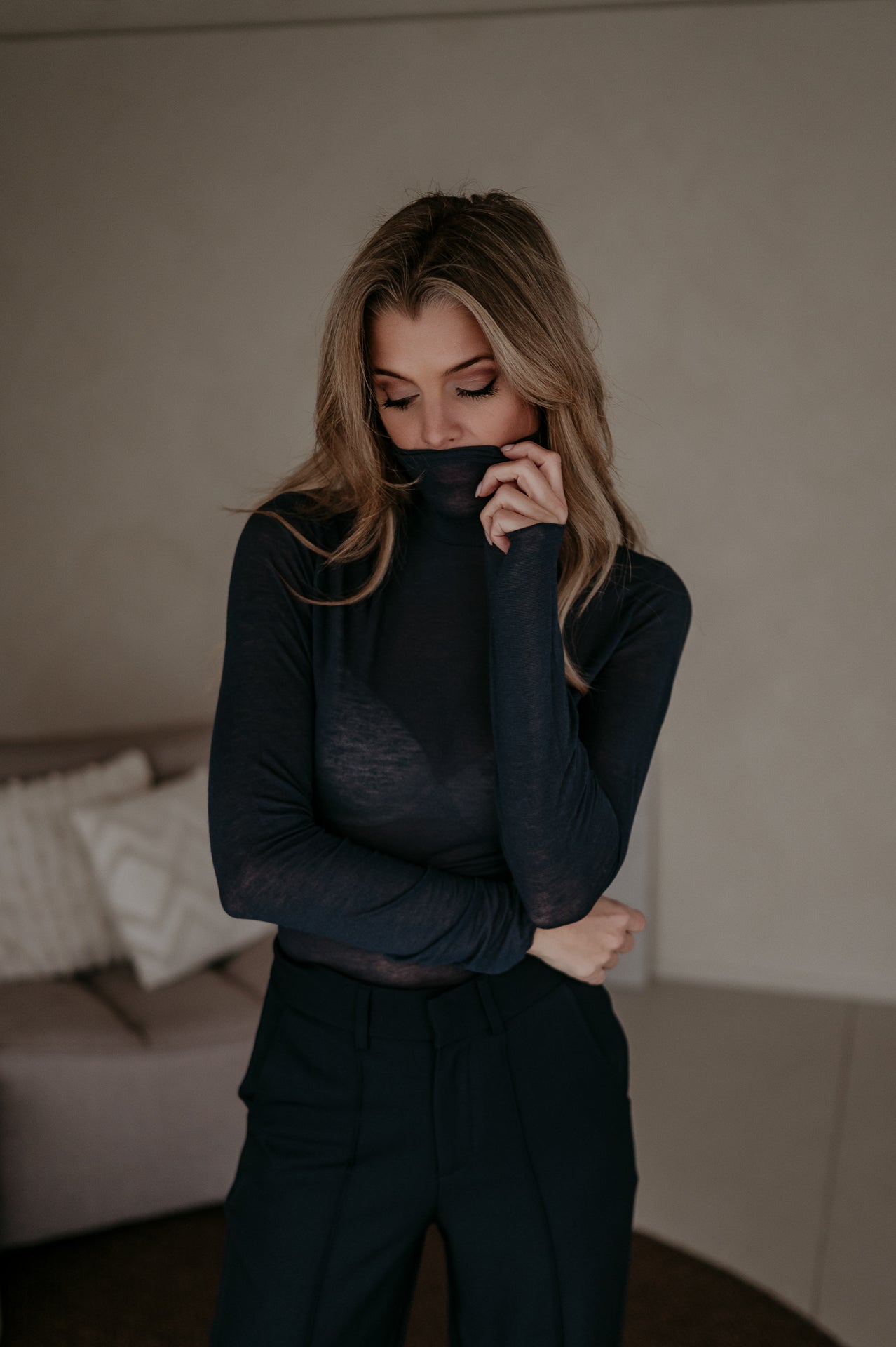 Genaro top I Navy Blue - Wild Souls by JV® - 