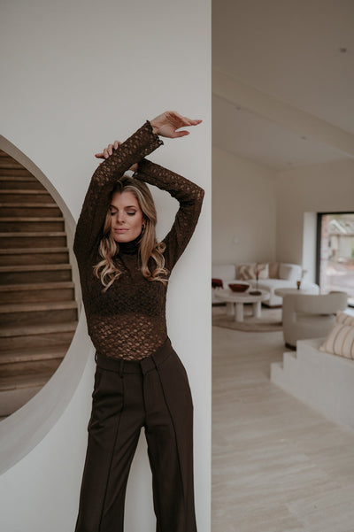 Genere top I Chocolate Brown - Wild Souls by JV® - Tops