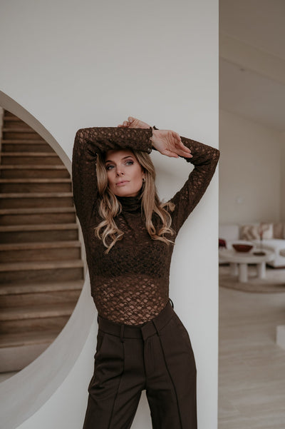 Genere top I Chocolate Brown - Wild Souls by JV® - Tops