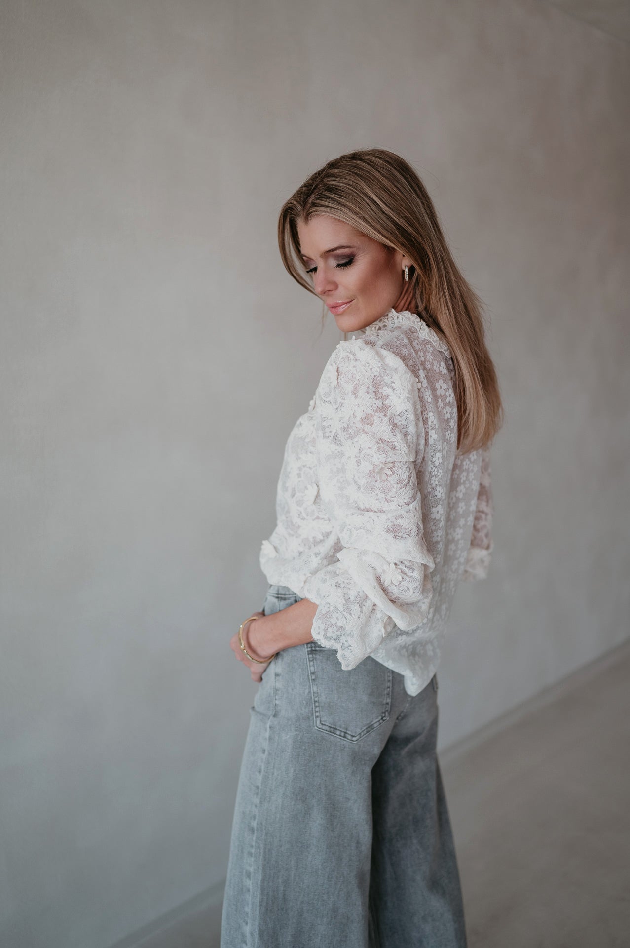 Gentori blouse I Beige - Wild Souls by JV® - Blouses