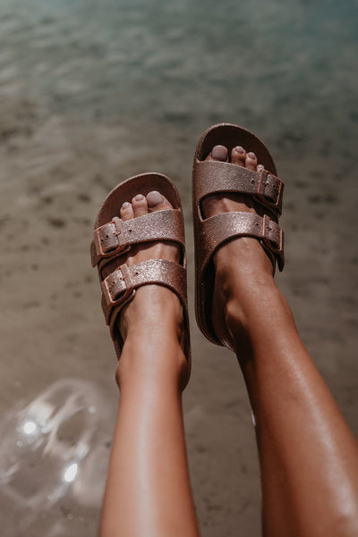 Gherla slippers I Champagne - Wild Souls by JV® - Slippers
