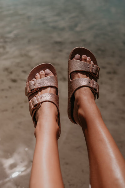 Gherla slippers I Champagne - Wild Souls by JV® - Slippers