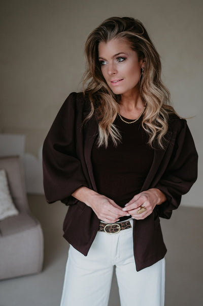 Ghette blazer I Brown - Wild Souls by JV® - Blazers