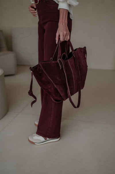 Ghirba handbag I Bordeaux - Wild Souls by JV® - Handbags