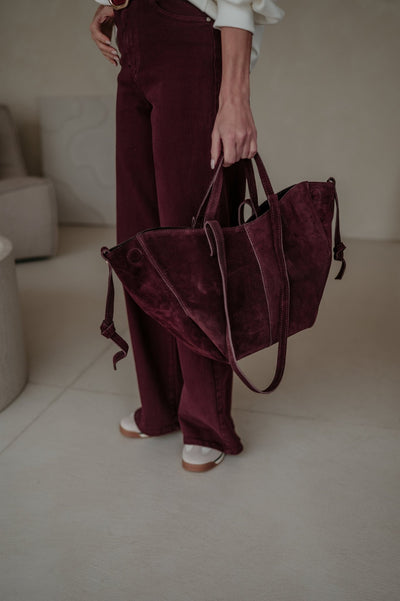 Ghirba handbag I Bordeaux - Wild Souls by JV® - Handbags