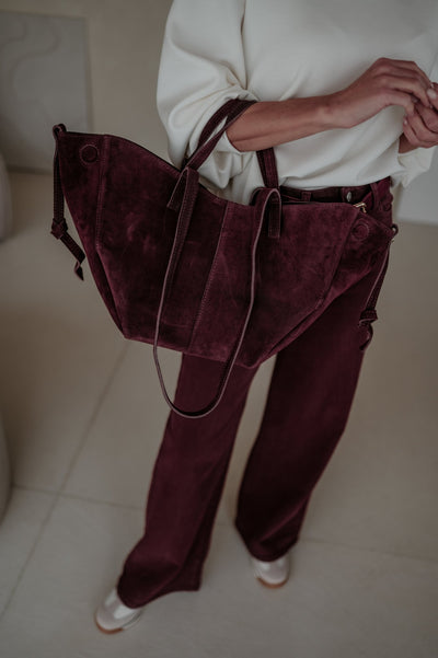 Ghirba handbag I Bordeaux - Wild Souls by JV® - Handbags