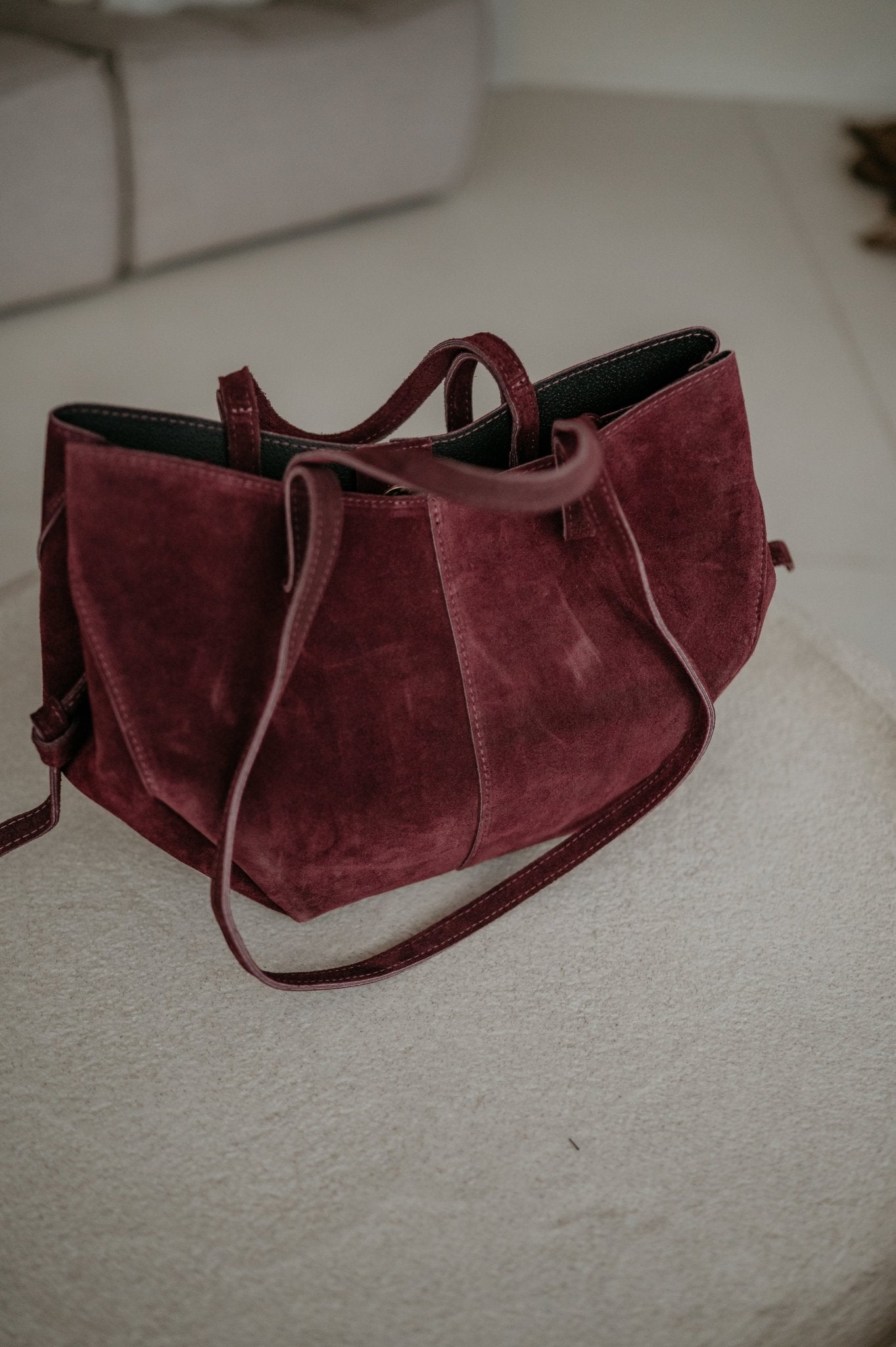 Ghirba handbag I Bordeaux - Wild Souls by JV® - Handbags
