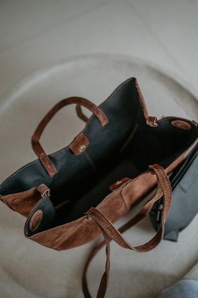 Ghirba handbag I Brown - Wild Souls by JV® - Handbags