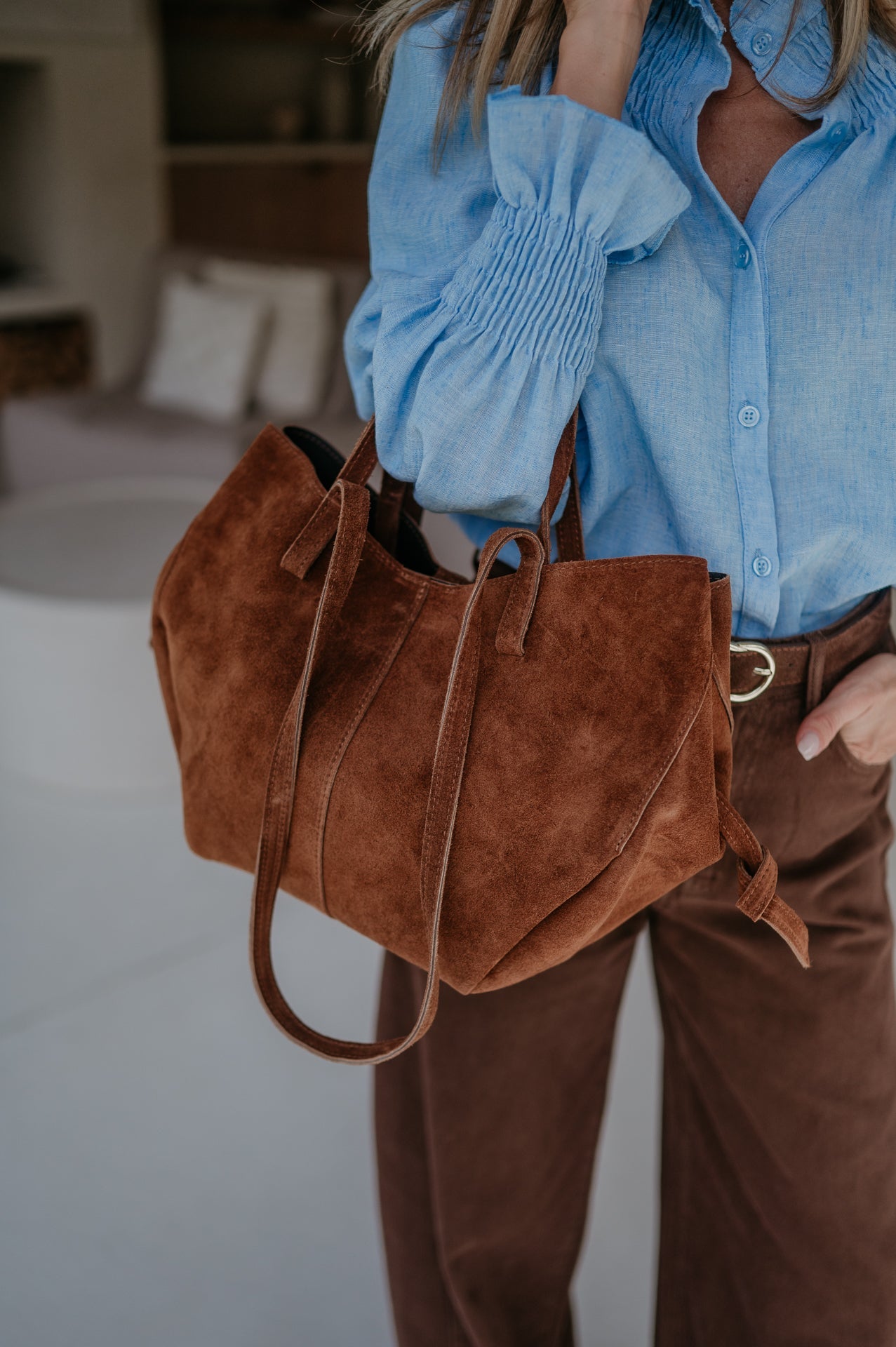 Ghirba handbag I Camel - Wild Souls by JV® - Handbags