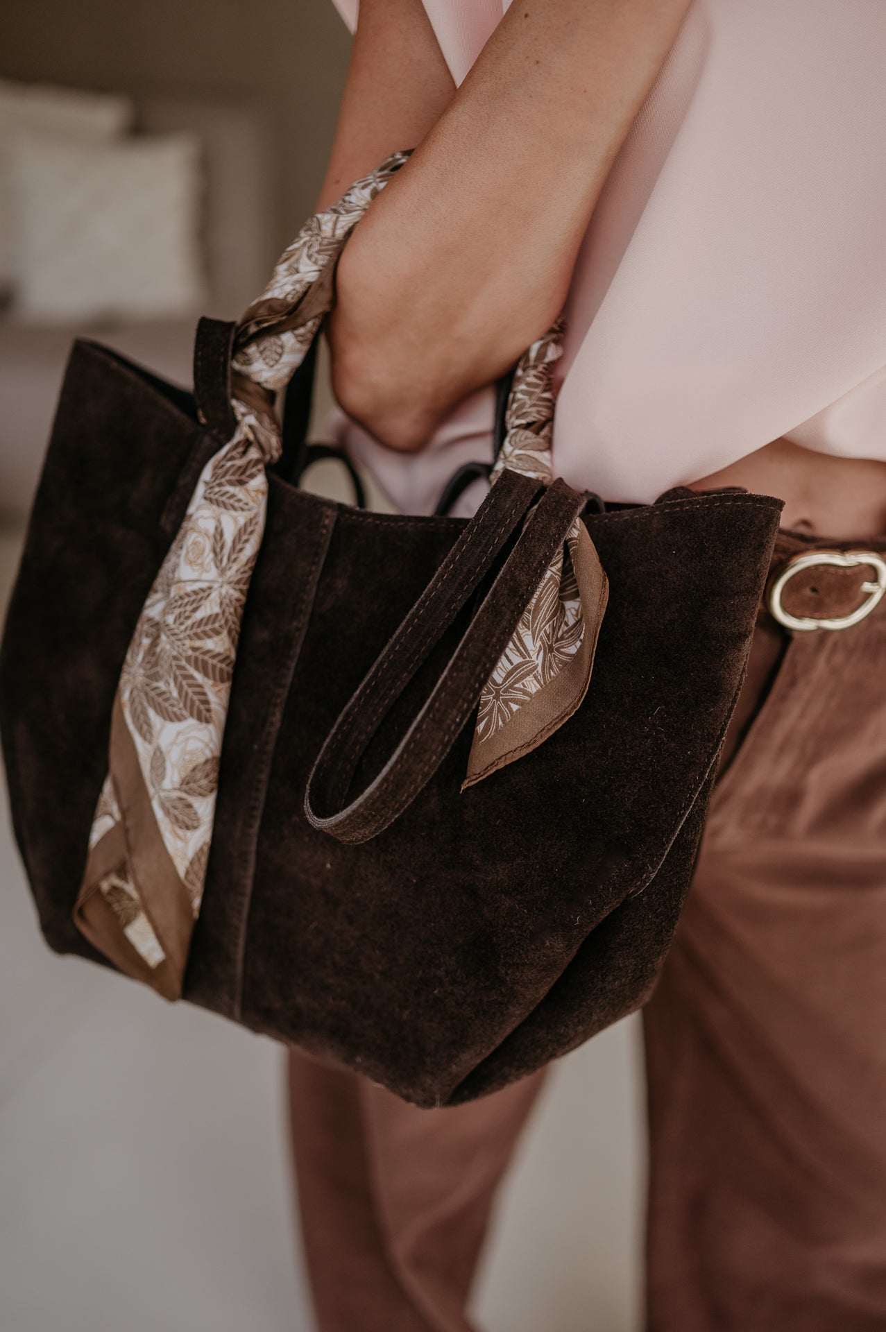 Ghirba handbag I Chocolate Brown - Wild Souls by JV® - Handbags