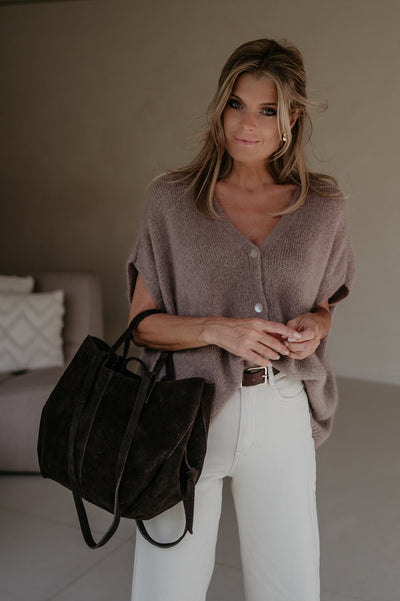 Ghirba handbag I Chocolate Brown - Wild Souls by JV® - Handbags