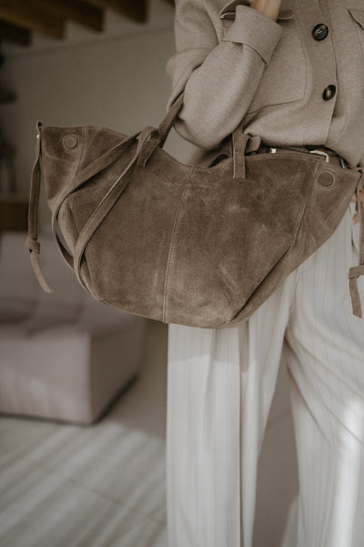 Ghirba handbag I Taupe - Wild Souls by JV® - Handbags