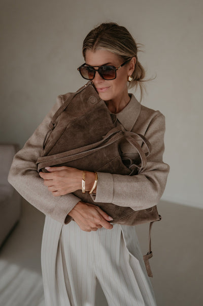 Ghirba handbag I Taupe - Wild Souls by JV® - Handbags