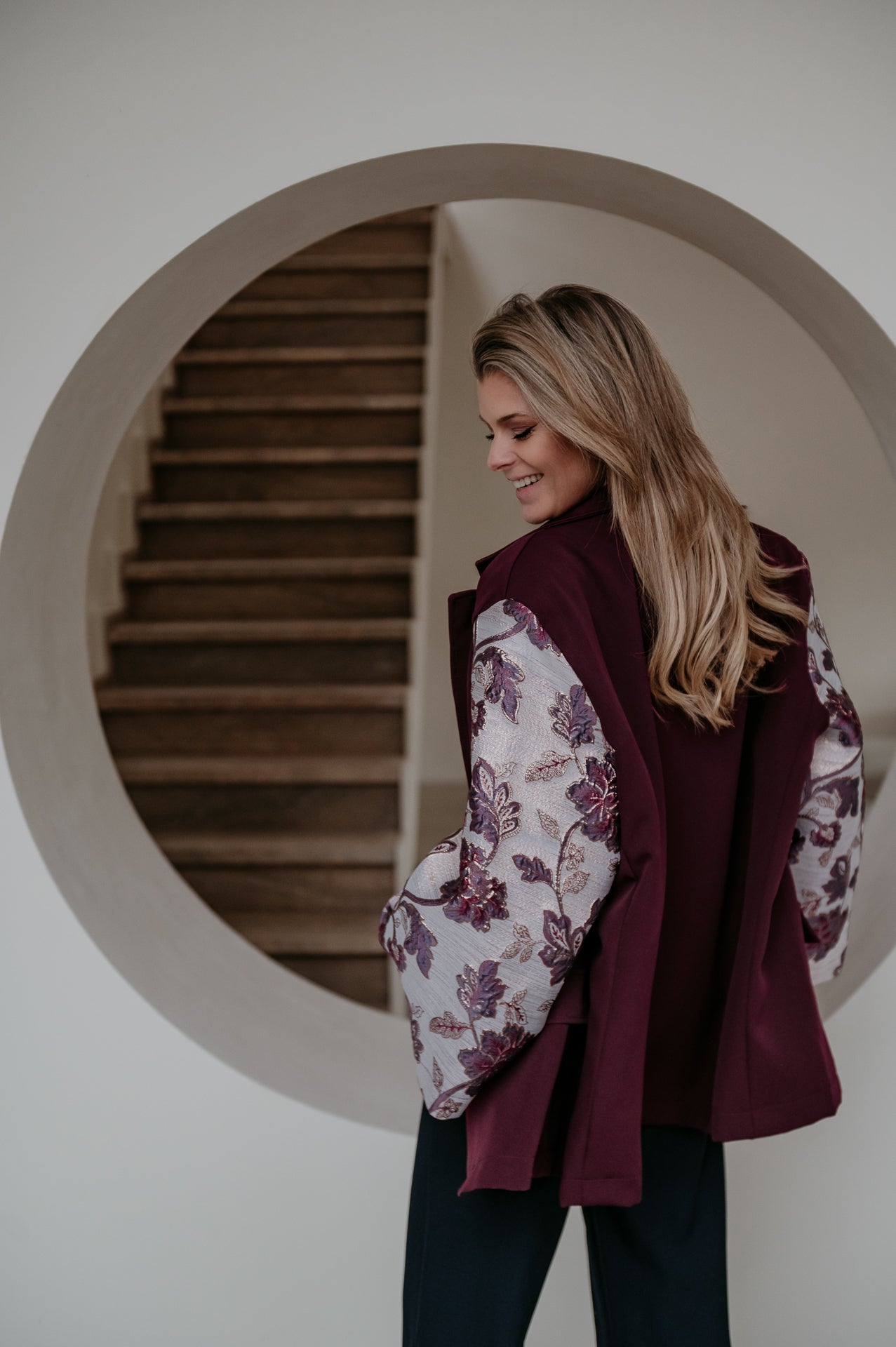 Ginure blazer I Bordeaux Rose - Wild Souls by JV® - Blazers