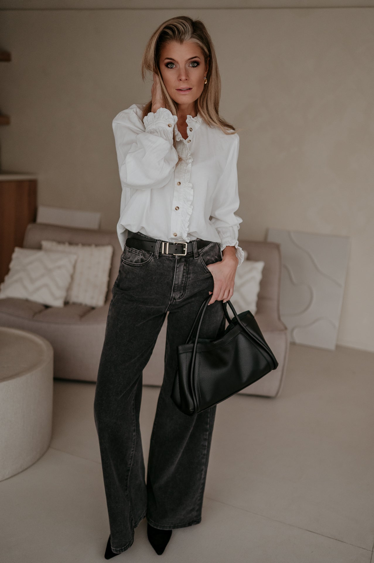 Givre blouse I White - Wild Souls by JV® - 