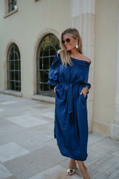 Gonfiare dress I Blue - Wild Souls by JV® - Dresses