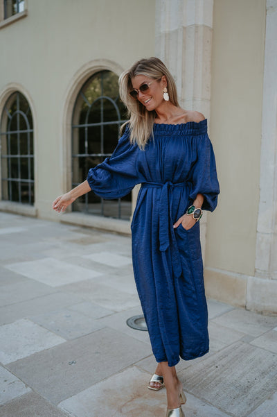 Gonfiare dress I Blue - Wild Souls by JV® - Dresses