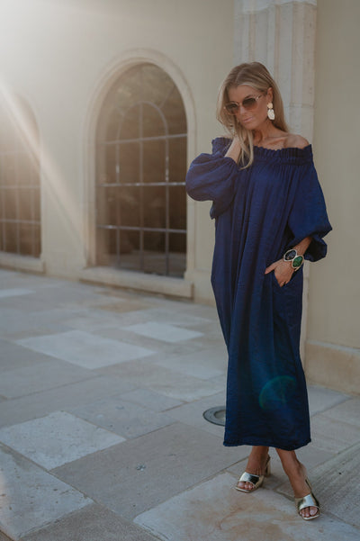 Gonfiare dress I Blue - Wild Souls by JV® - Dresses