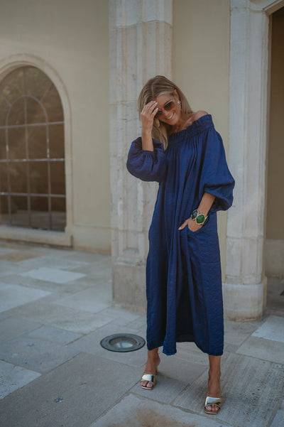 Gonfiare dress I Blue - Wild Souls by JV® - Dresses