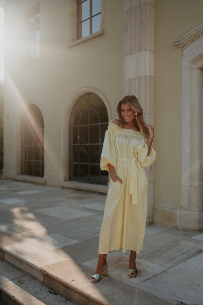 Gonfiare dress I Yellow - Wild Souls by JV® - Dresses
