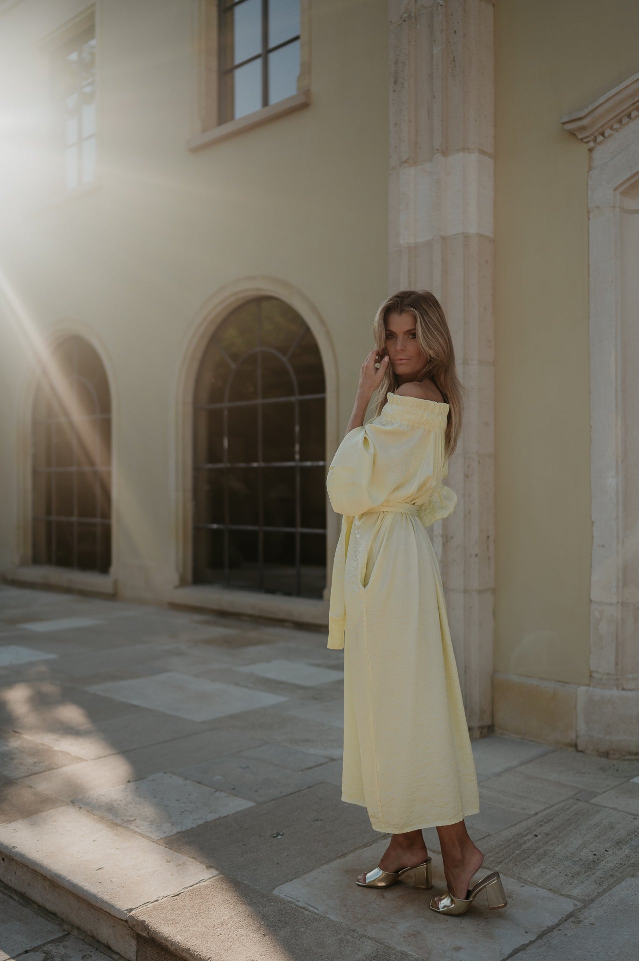 Gonfiare dress I Yellow - Wild Souls by JV® - Dresses