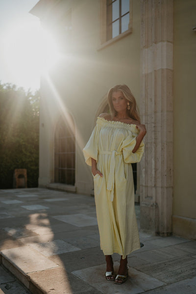 Gonfiare dress I Yellow - Wild Souls by JV® - Dresses