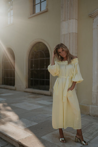 Gonfiare dress I Yellow - Wild Souls by JV® - Dresses