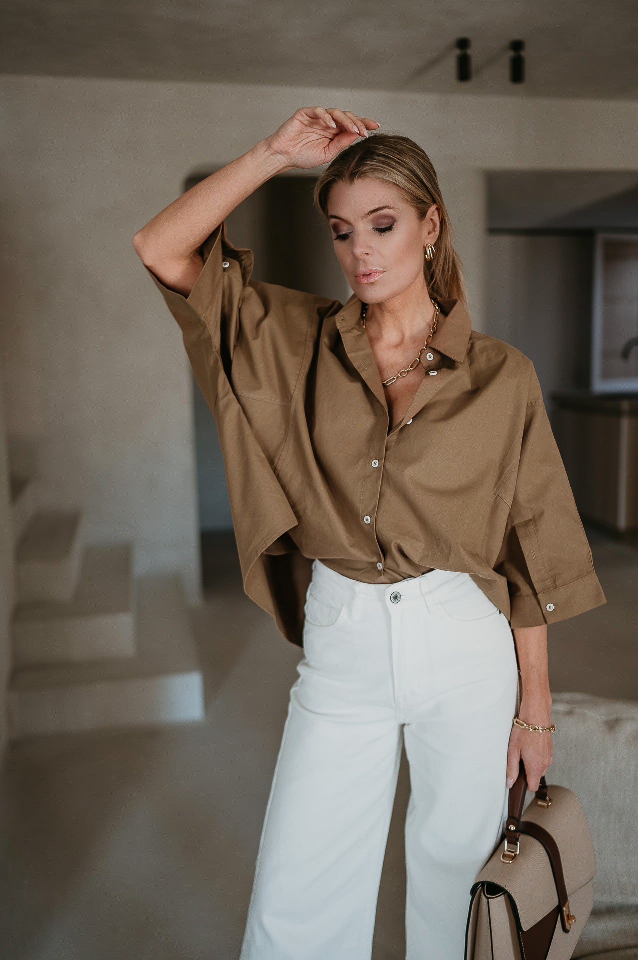 Grado shirt I Taupe - Wild Souls by JV® - Shirts