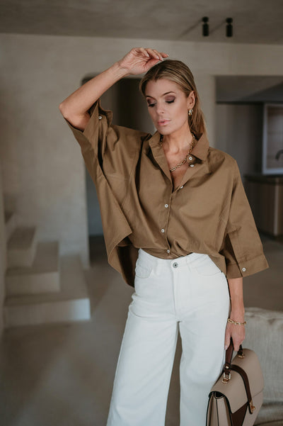 Grado shirt I Taupe - Wild Souls by JV® - Shirts