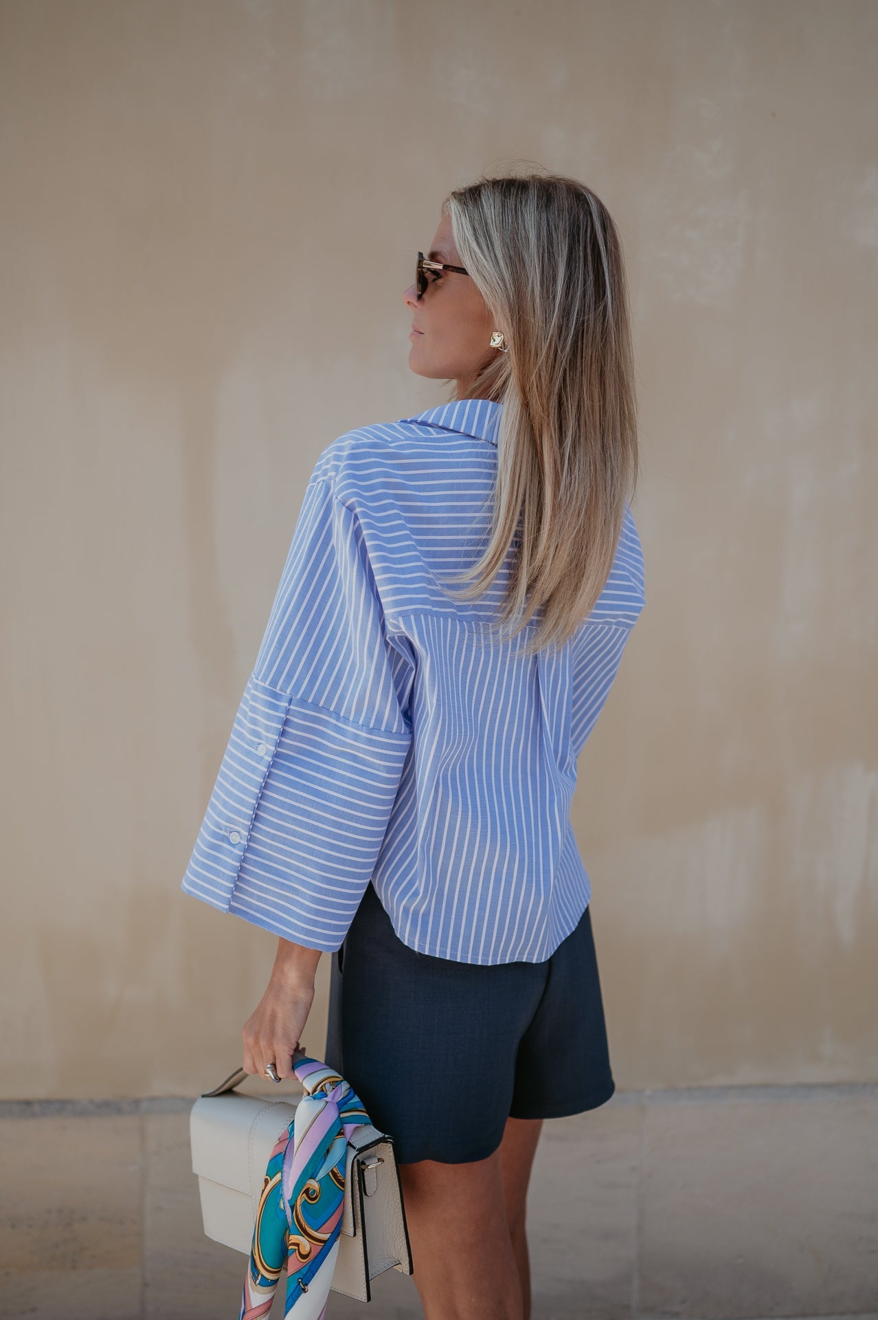 Grata shirt I Striped Blue - Wild Souls by JV® - Shirts
