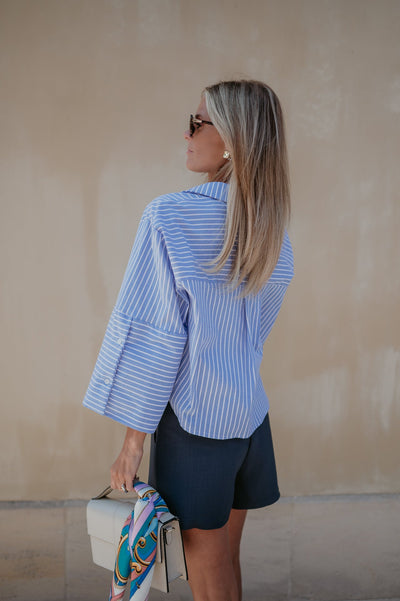 Grata shirt I Striped Blue - Wild Souls by JV® - Shirts
