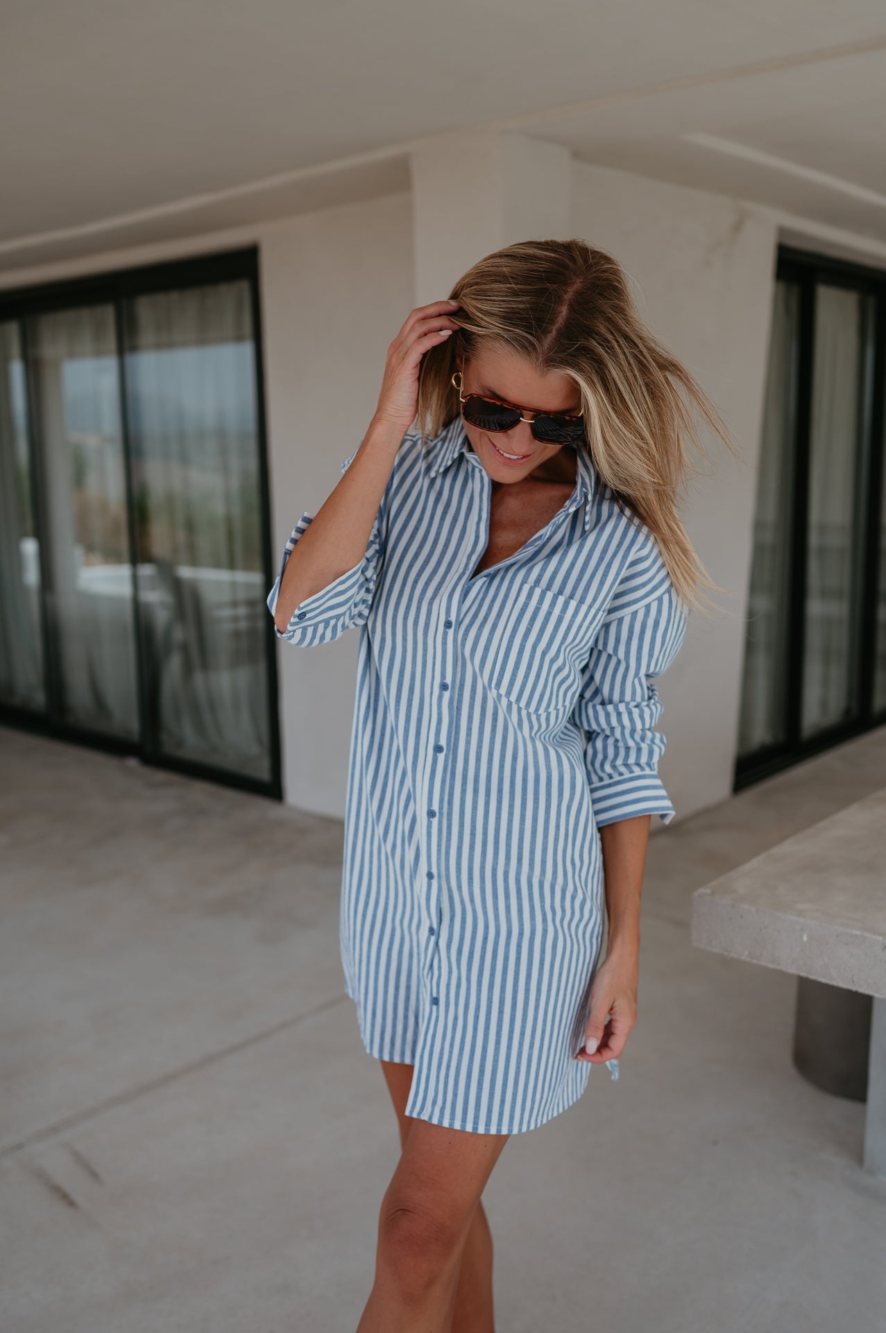 Grato dress I Blue - Wild Souls by JV® - Dresses