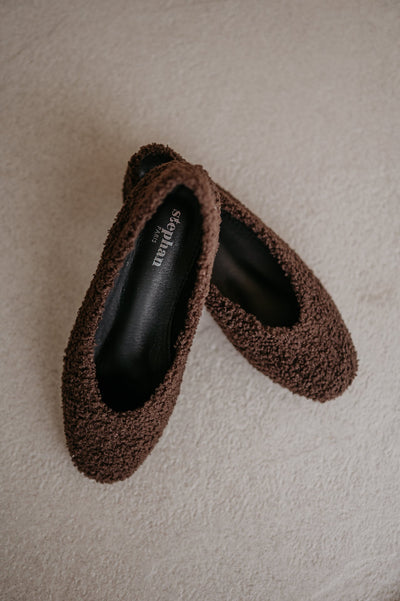 Grazia ballerina I Chocolate Brown - Wild Souls by JV® - Ballerinas