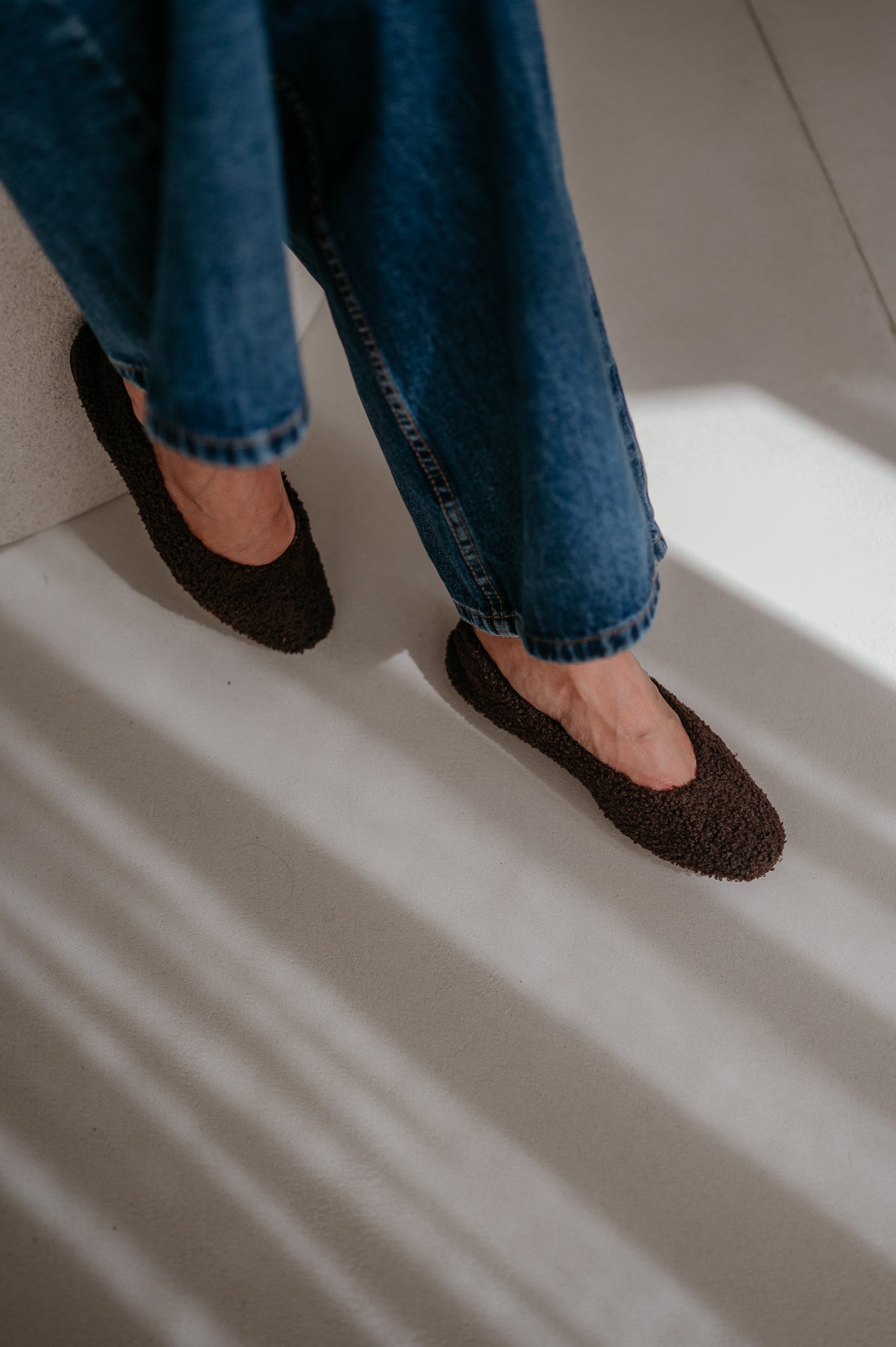 Grazia ballerina I Chocolate Brown - Wild Souls by JV® - Ballerinas