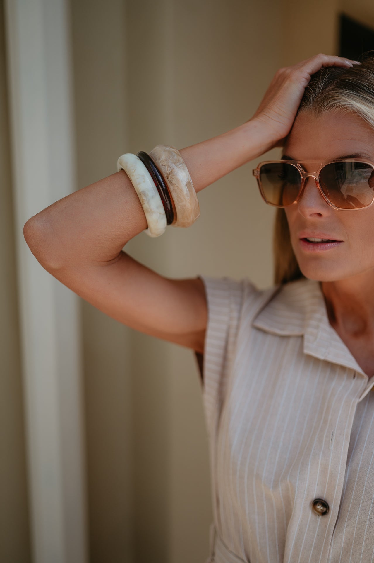 Gretto bracelets I Beige - Wild Souls by JV® - Bracelets