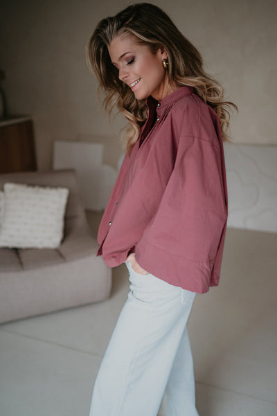 Guardo blouse I Terracotta - Wild Souls by JV® - Blouses
