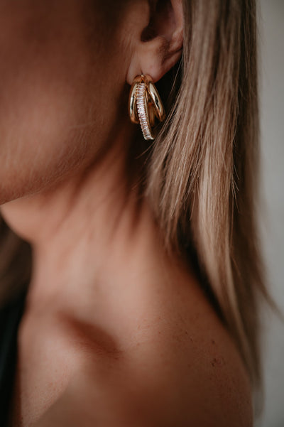 Hanno earrings I Gold - Wild Souls by JV® - Earrings