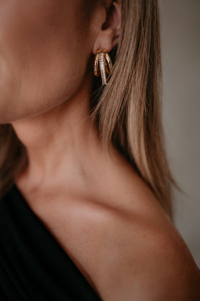 Hanno earrings I Gold - Wild Souls by JV® - Earrings