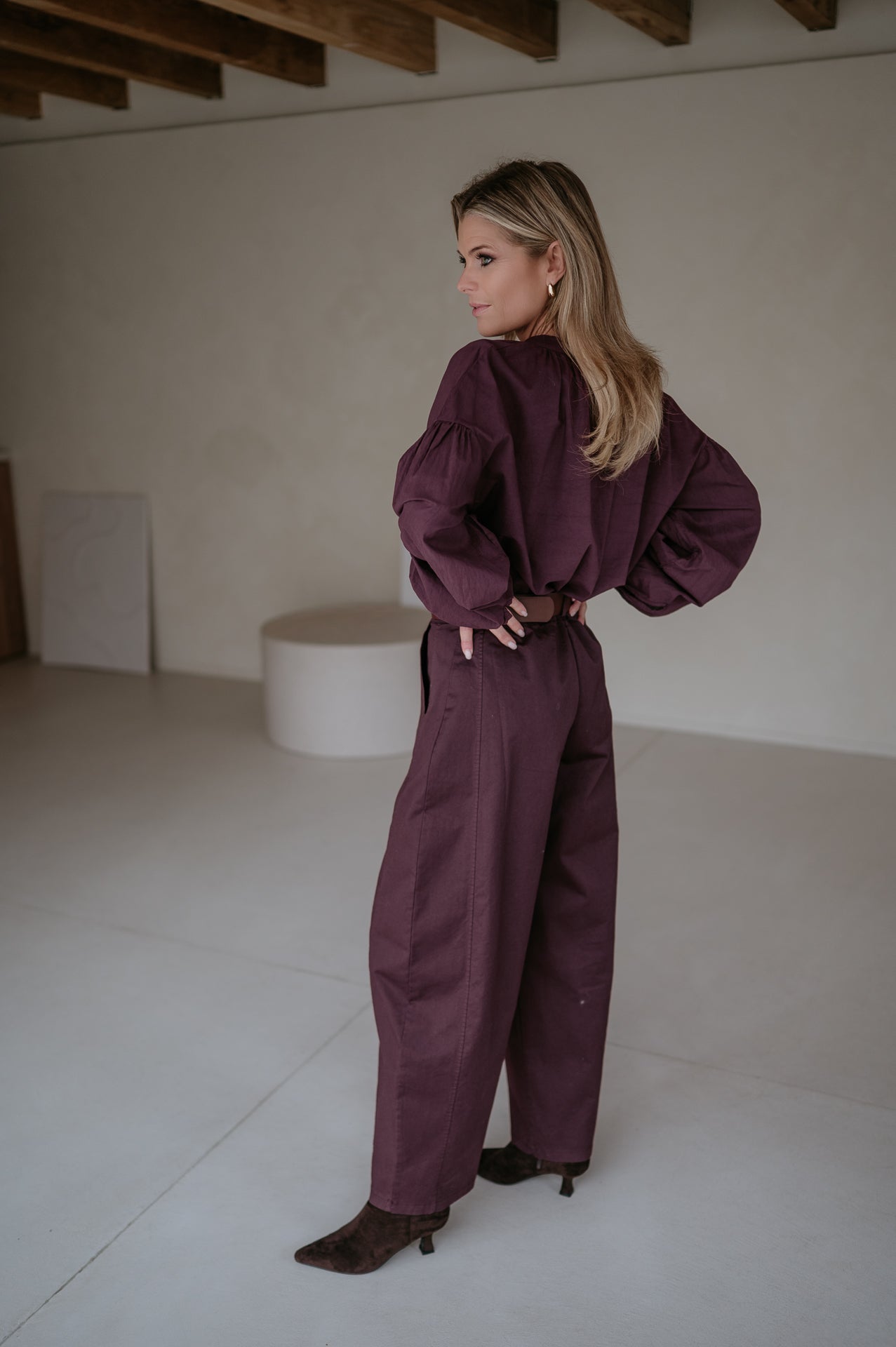 Ignavia shirt I Burgundy - Wild Souls by JV® - Shirts