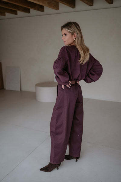Ignavia shirt I Burgundy - Wild Souls by JV® - Shirts