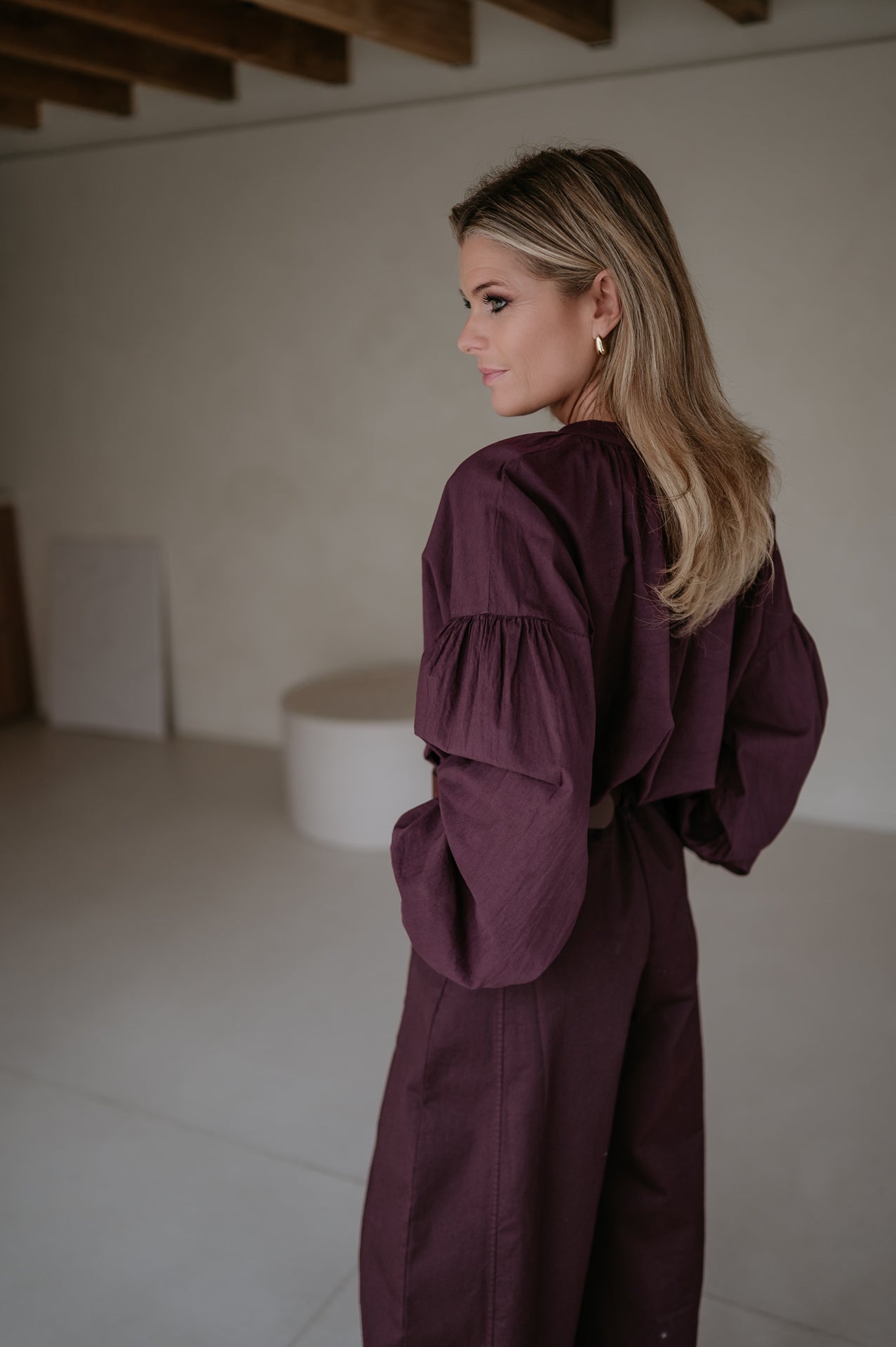 Ignavia shirt I Burgundy - Wild Souls by JV® - Shirts