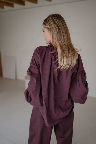 Ignavia shirt I Burgundy - Wild Souls by JV® - Shirts