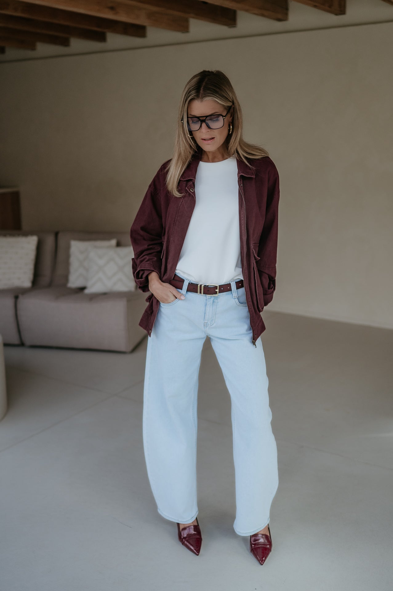 Imbizzo jacket I Burgundy - Wild Souls by JV® - Jackets