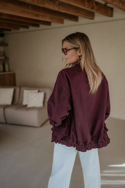 Imbizzo jacket I Burgundy - Wild Souls by JV® - Jackets