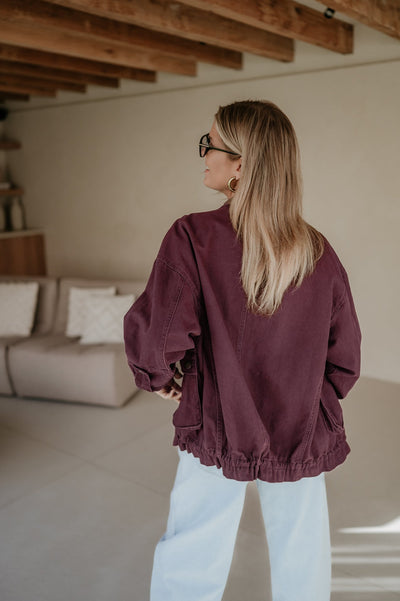 Imbizzo jacket I Burgundy - Wild Souls by JV® - Jackets