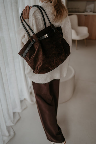 Impavido handbag I Chocolate Brown - Wild Souls by JV® - Handbags