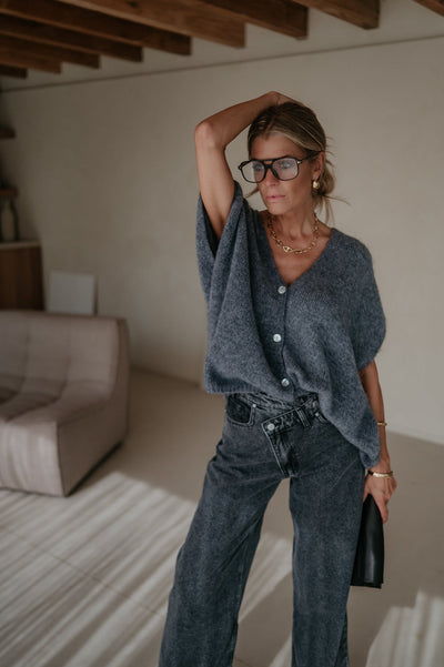 Impero knit I Grey - Wild Souls by JV® - Gilets